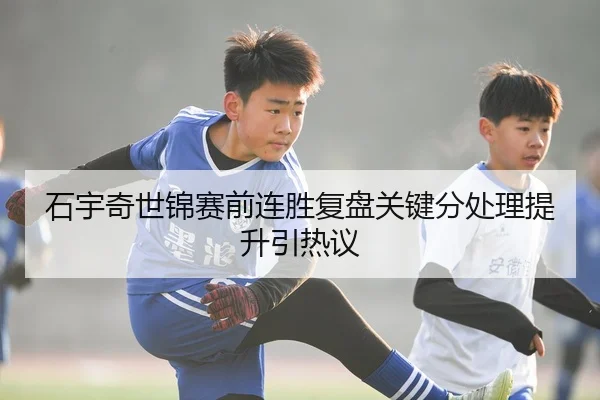 石宇奇世锦赛前连胜复盘关键分处理提升引热议
